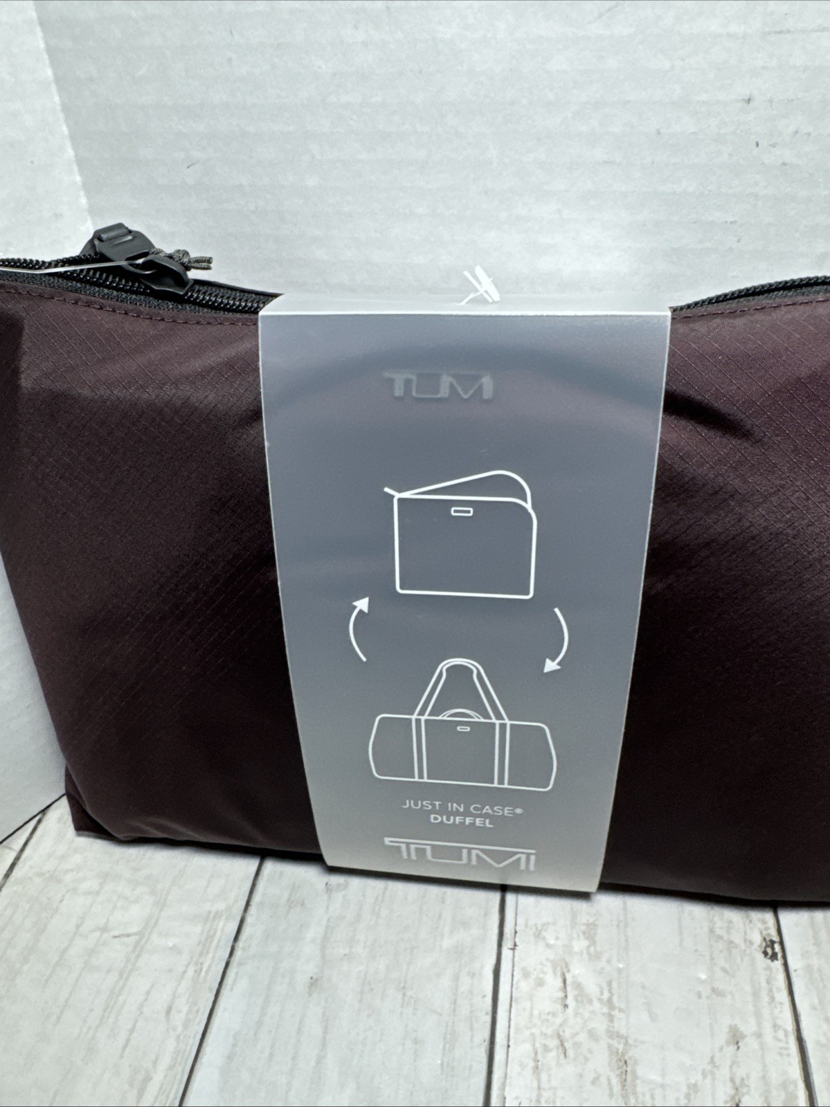 Tumi Alpha Bravo Just In Case Duffle Oxblood New With Out Tags Unopened