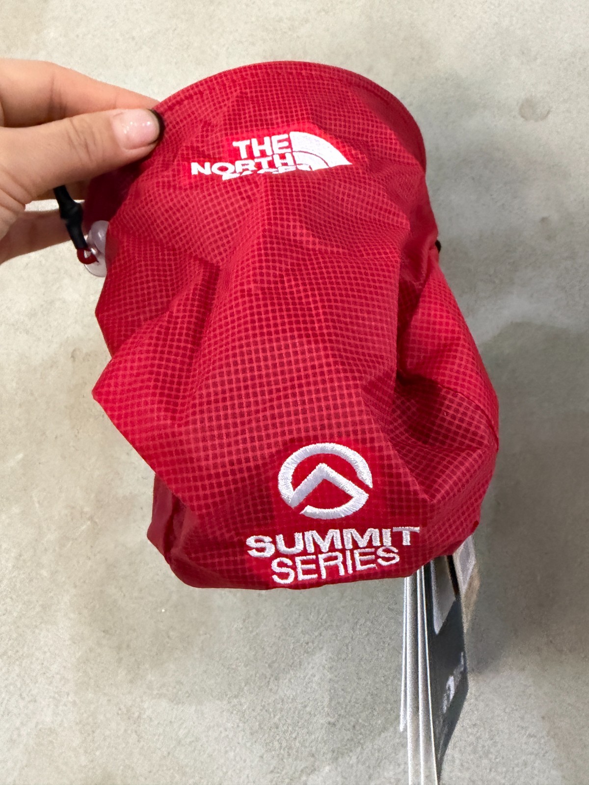 The North Face Summer Series Ultralight Chalk Bag Sports Climbing Red NN2PR96A