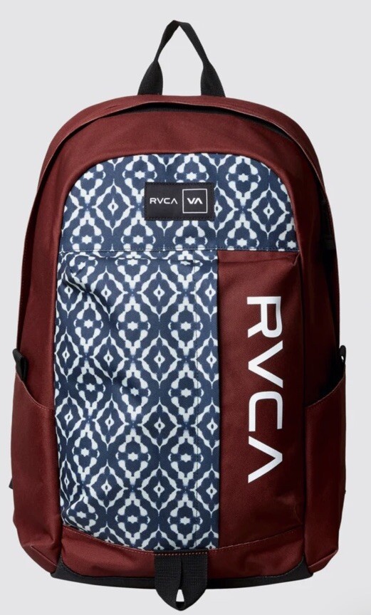 RVCA—EDC Backpack—RED EARTH—🔥100% Recycled Polyester—Brand New With Tags—