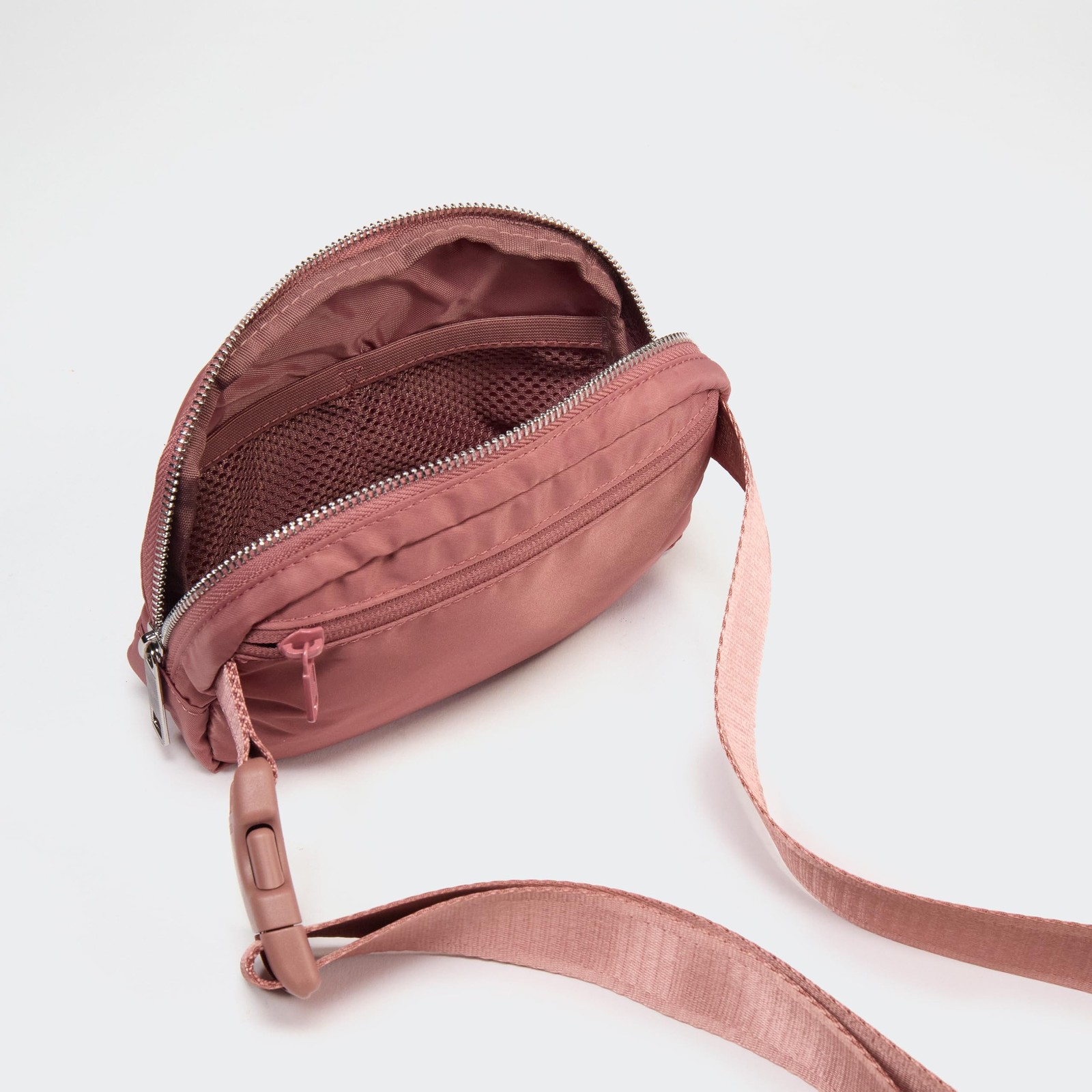 Pander Everywhere Belt Bag for 7.5” X 2” X 5” (19cm X 5.5cm X 13cm), Mauve