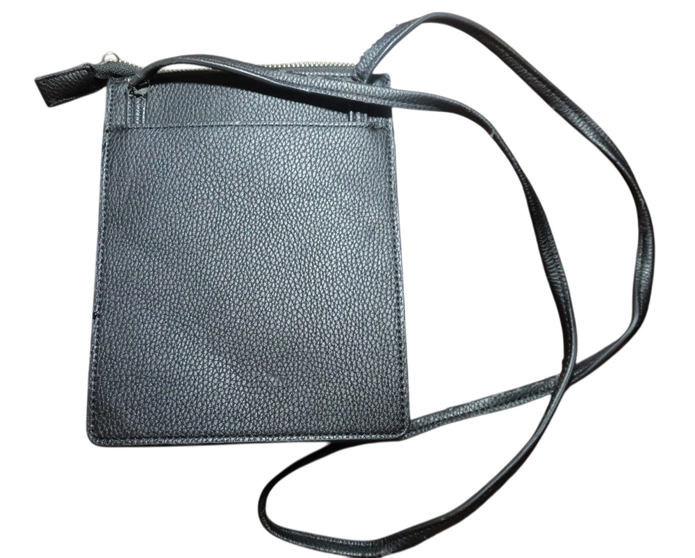 GU x Undercover Small Crossbody Bag Black Faux Leather