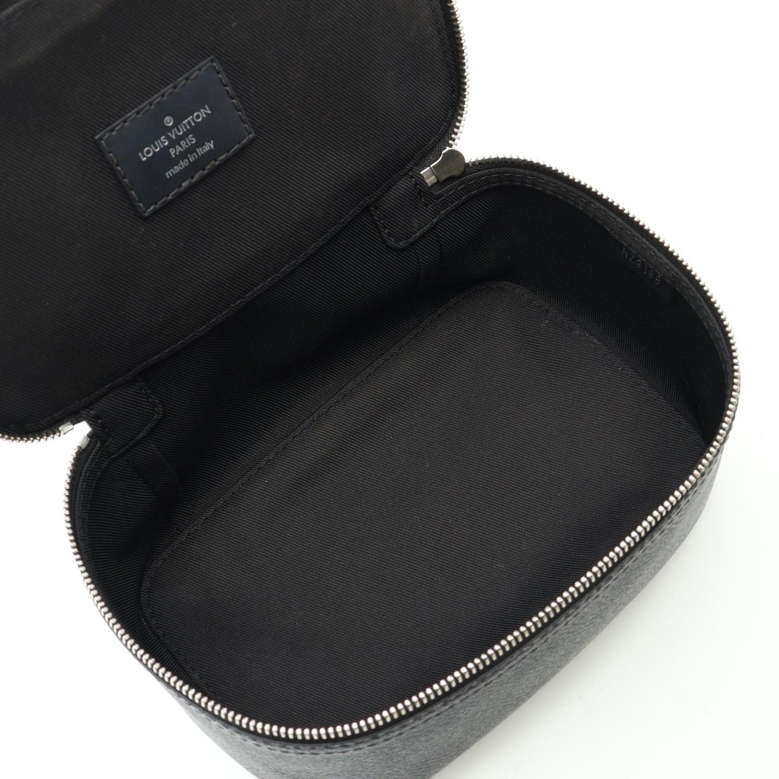 LOUIS VUITTON Rangement PM Pouch purse bag N40181 Damier graphite leather