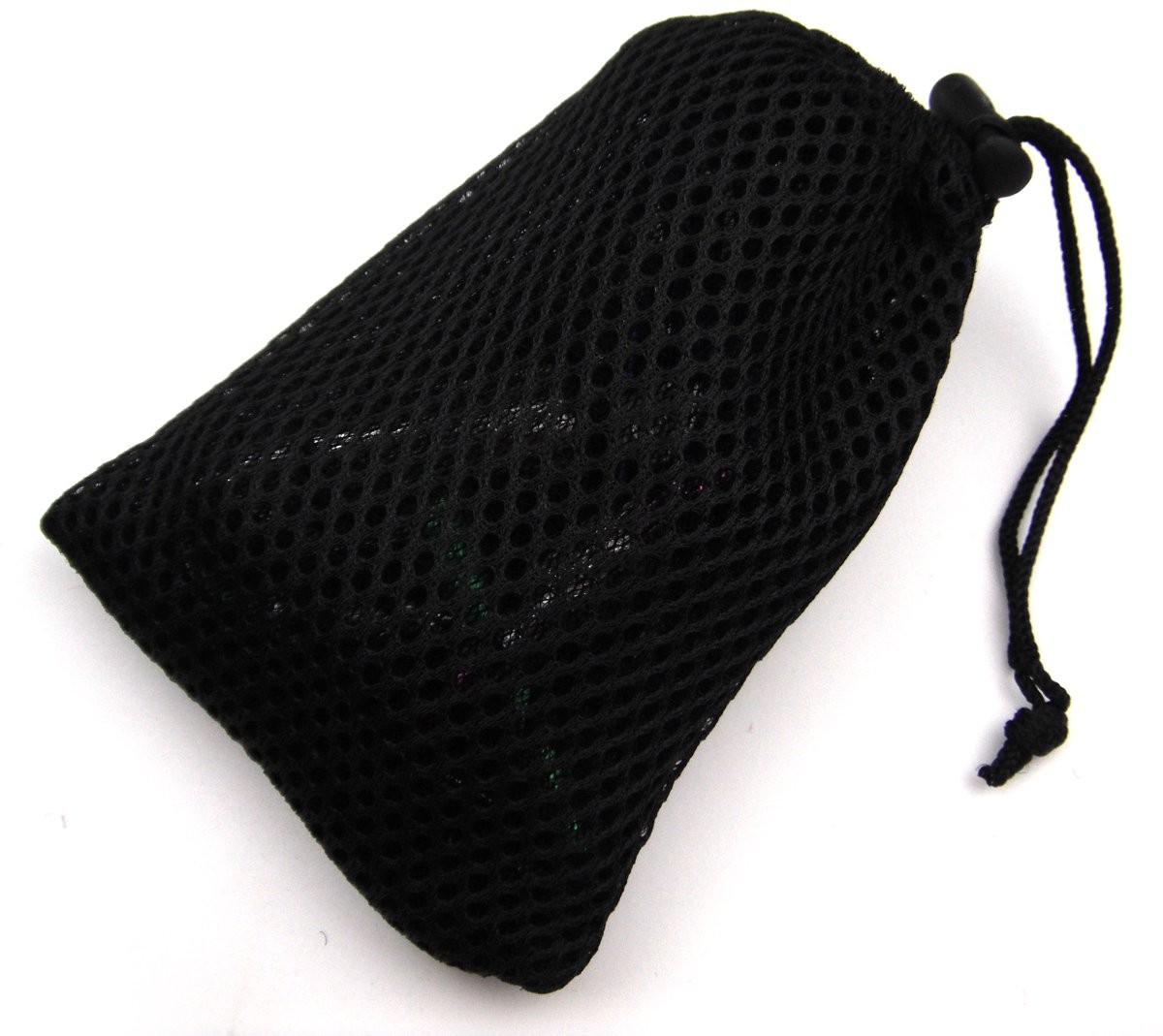 6pcs Nylon Mesh Drawstring Bag Pouches for Mini Stuff Cellphone Mp3 9x14cm (3…