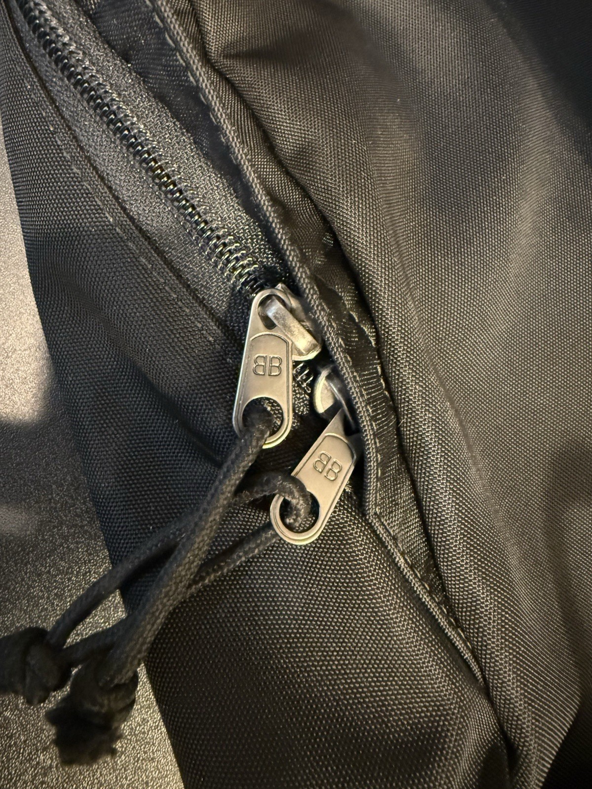 Balenciaga Explorer Backpack Black Nylon Script Logo 503221 Men’s