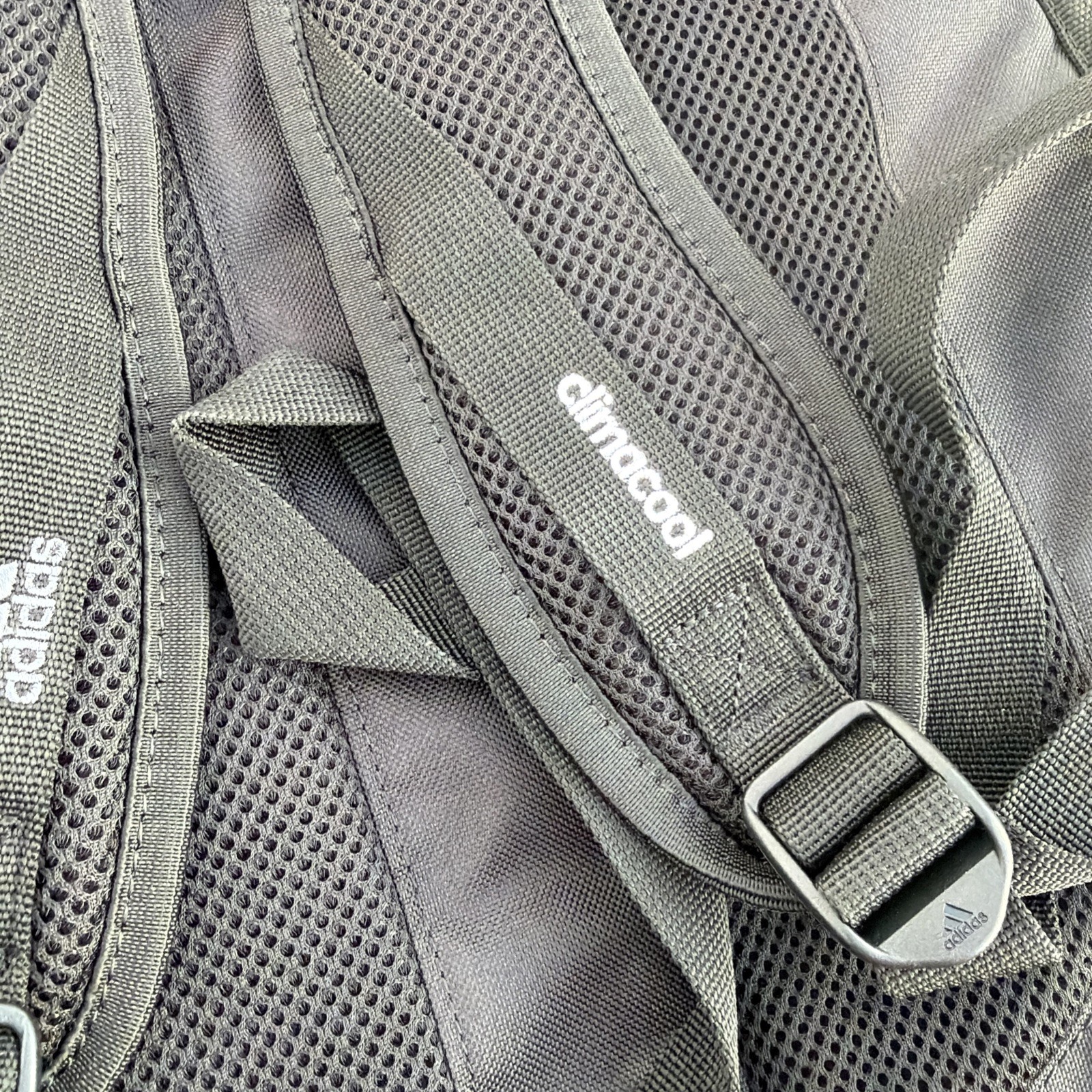 Adidas Aires Load Spring Laptop Backpack Heather Gray Black ClimaCool, FreshPak