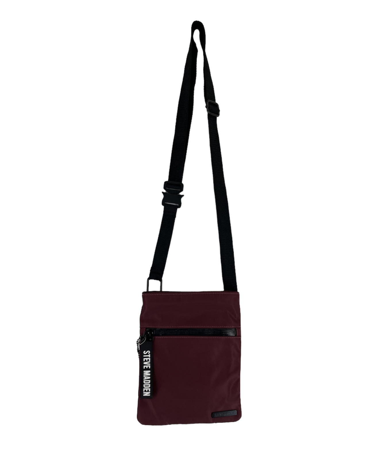 Steve Madden Men’s Crossbody Burgundy 8.5 X 7
