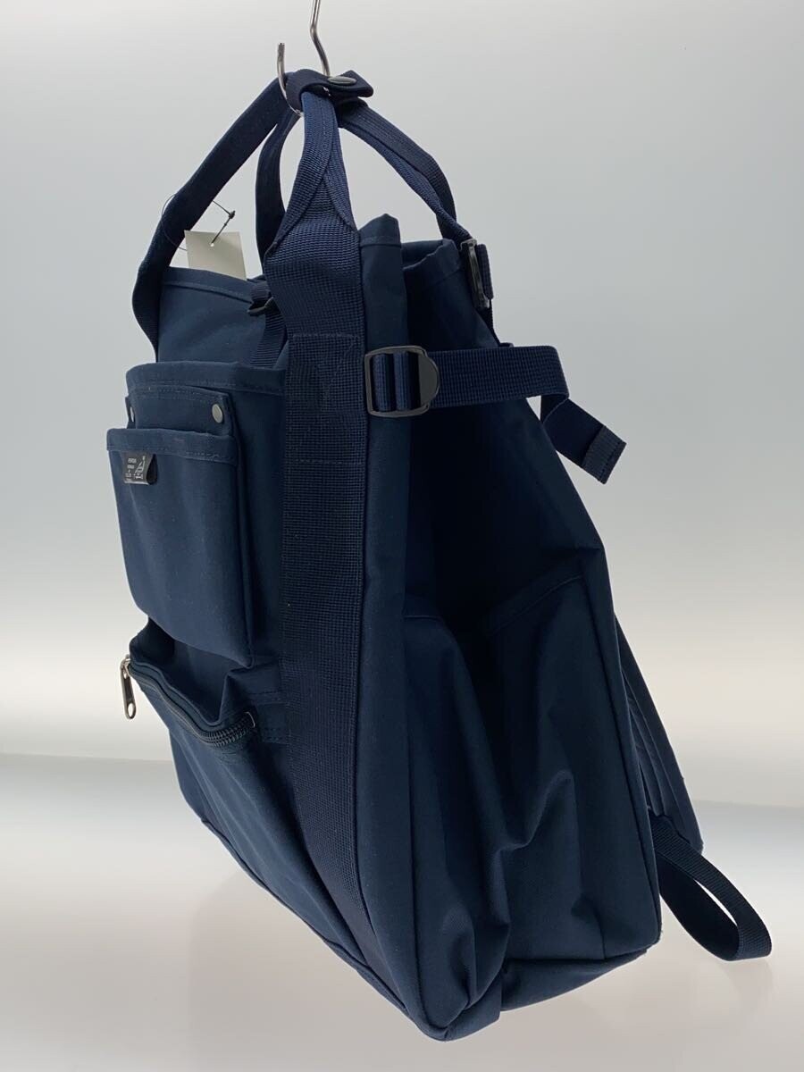 PORTER Navy Solid Backpack Unisex Adults 35x38x15cm Made in Japan Bag