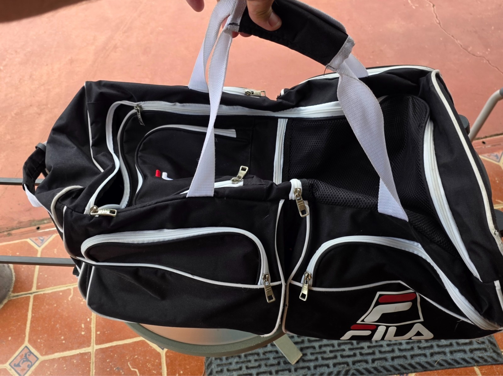 FILA BLACK SPORTS EQUIPMENT BAG