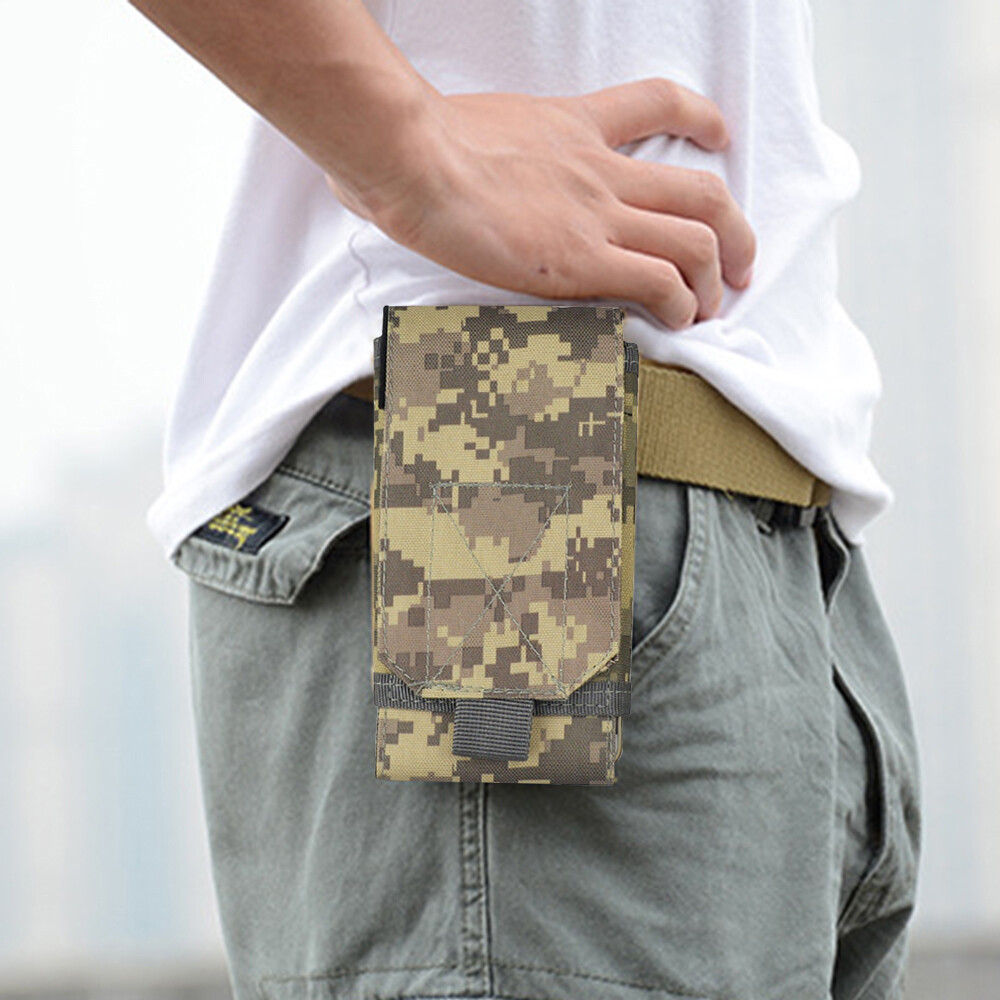 Universal Cell Phone Holster Vertical Carrying Belt Clip Case Pouch Cover Pack