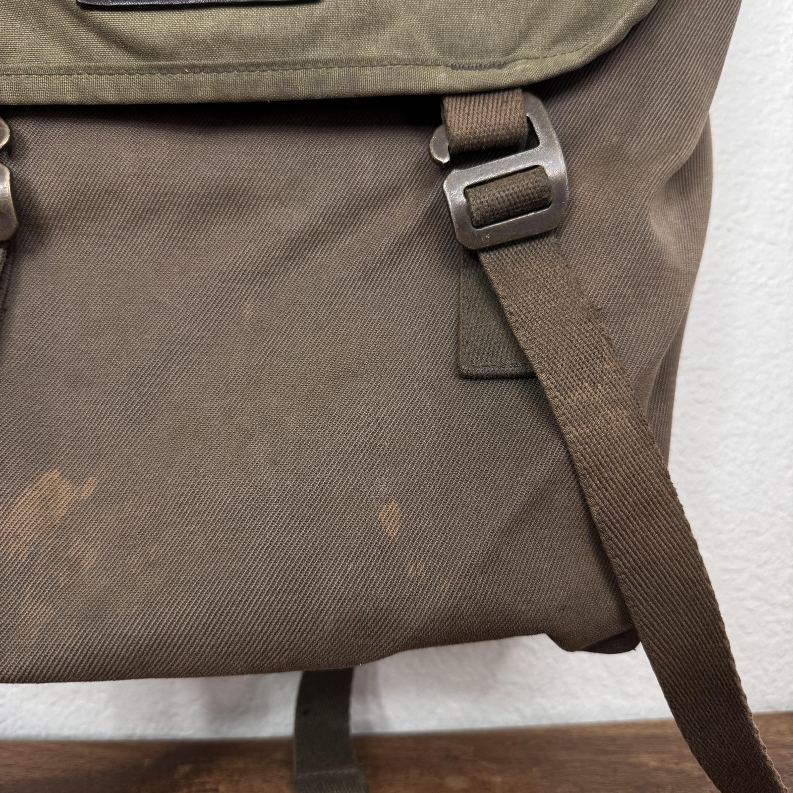 Vintage Filson Ranger Rucksack Backpack Otter Green Canvas CC Filson Workwear
