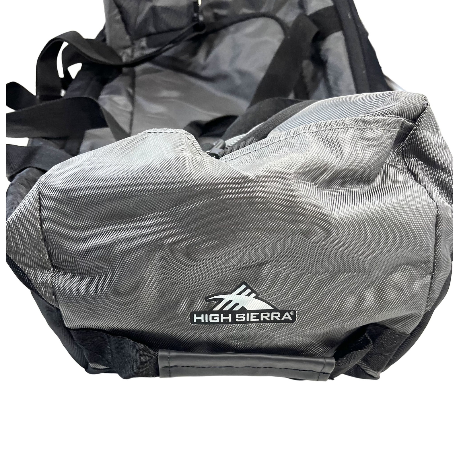 High Sierra Duffel Bag Backpack Combo 30″ Gray Black Gym Travel Light Weight