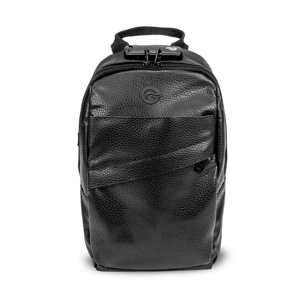 Skunk UNO Smell Proof Cross Body 100% Smell Weather Proof Carbon Lining – BLACK