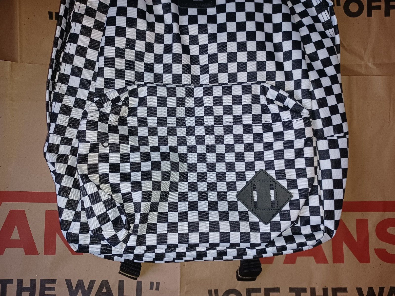 Vans Old Skool III 22L Checker BlackWhite Backpack Checkerboard Book bag
