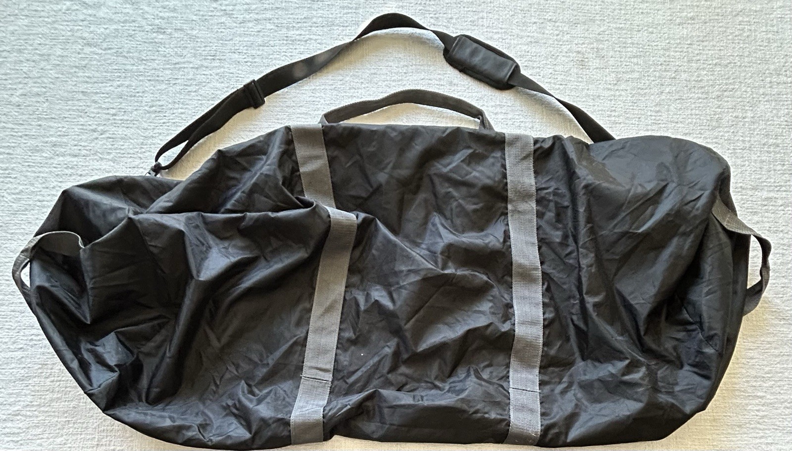 Outdoor Products Delux Black Duffle Bag 2XL 42″H x 18″W x 18″L Shoulder Strap