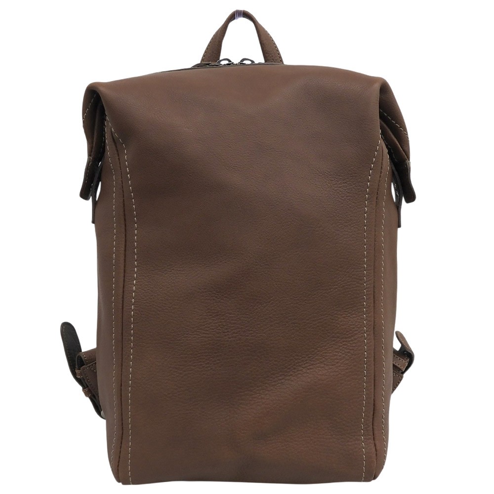 土屋鞄製造所 Tone Oil Nume Soft Medium Backpack Daypack Men’s Tan Back…