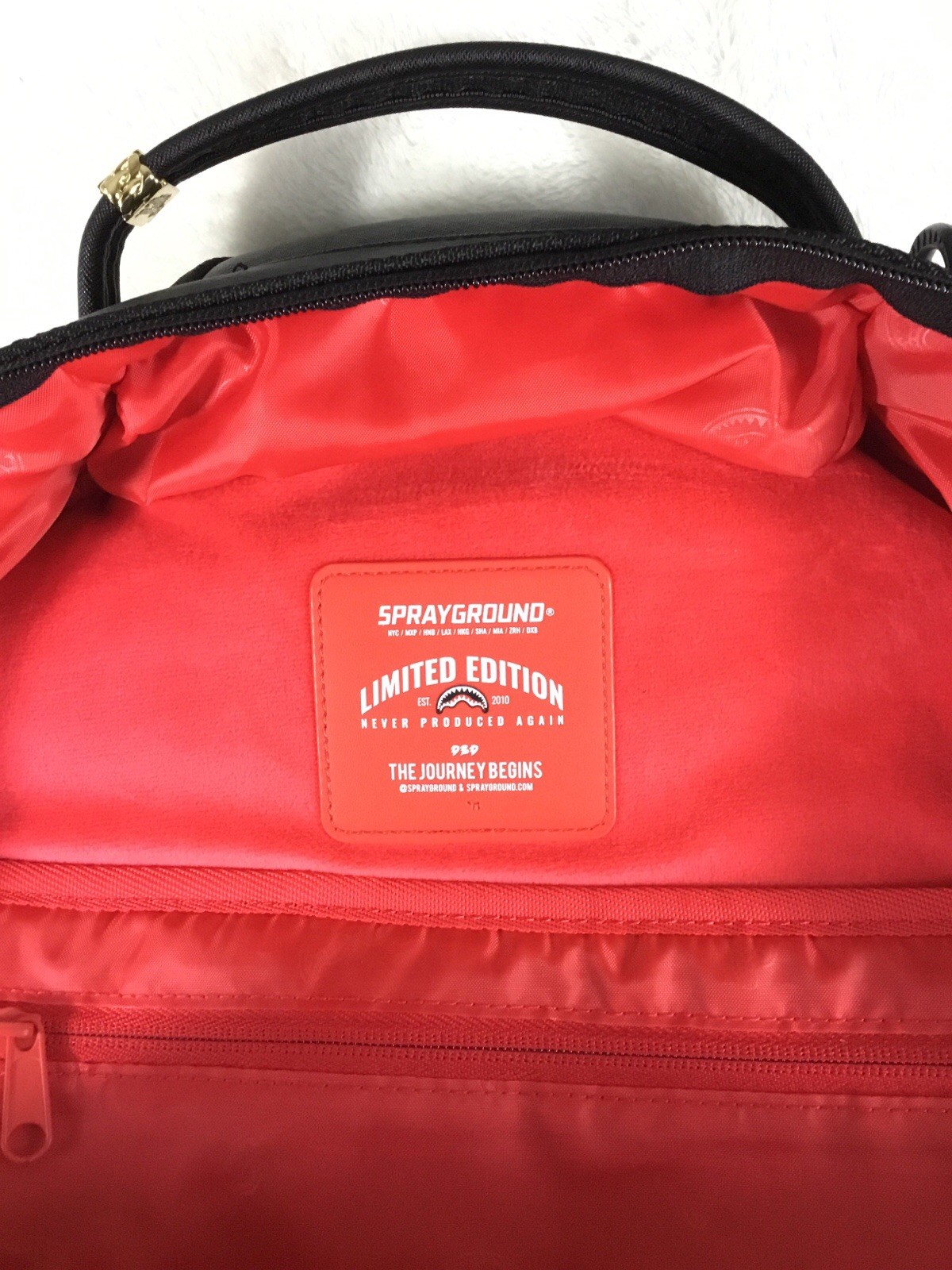 Sprayground x Squid Game Henchmen Backpack Manager Soldier Worker Multicolor