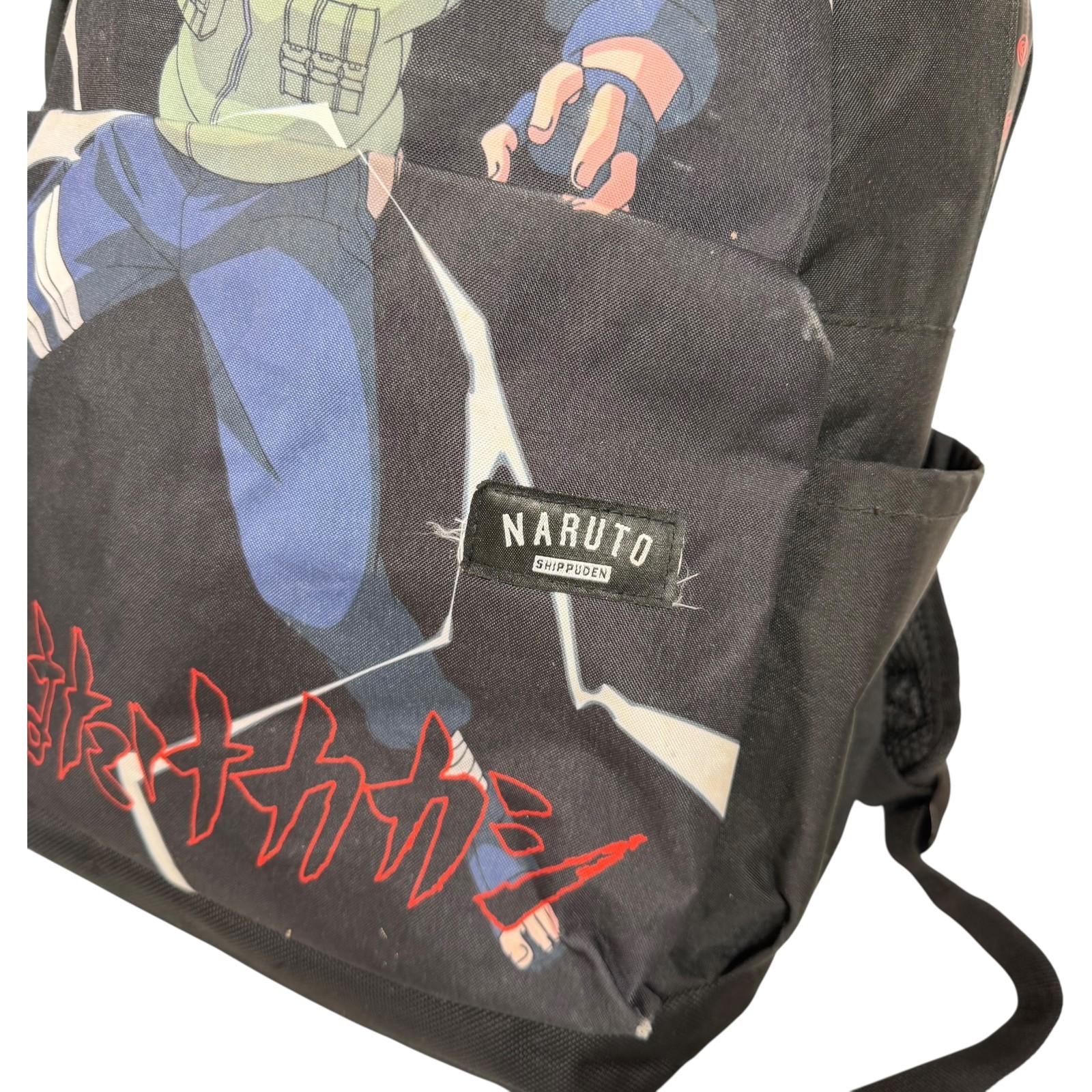 Naruto Shippuden Kakashi Hatake Kanji 19″ Bioworld Backpack – 12 x 19 x 6 inches