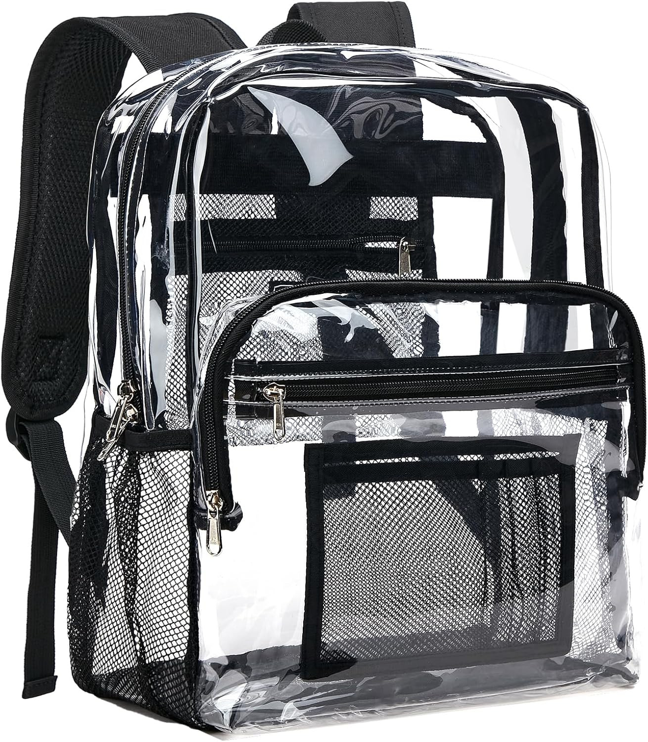 Vorspack Clear Backpack Heavy Duty – Clear Bookbag Large See through Backpack