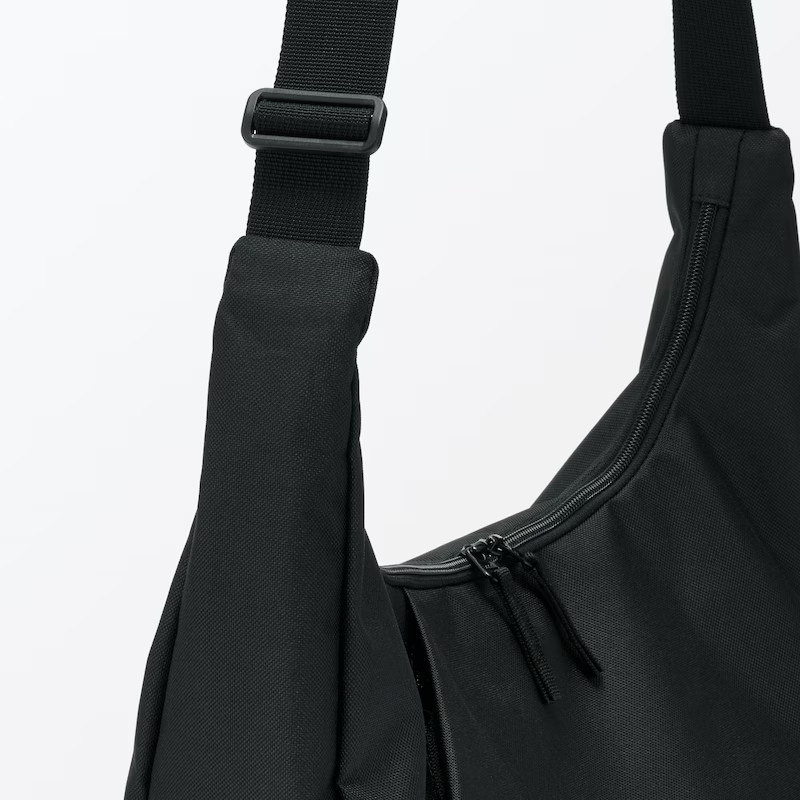 MUJI Water-Repellent 2-Way Shoulder Bag 17-Litter Sling Crossbody Unisex NWT