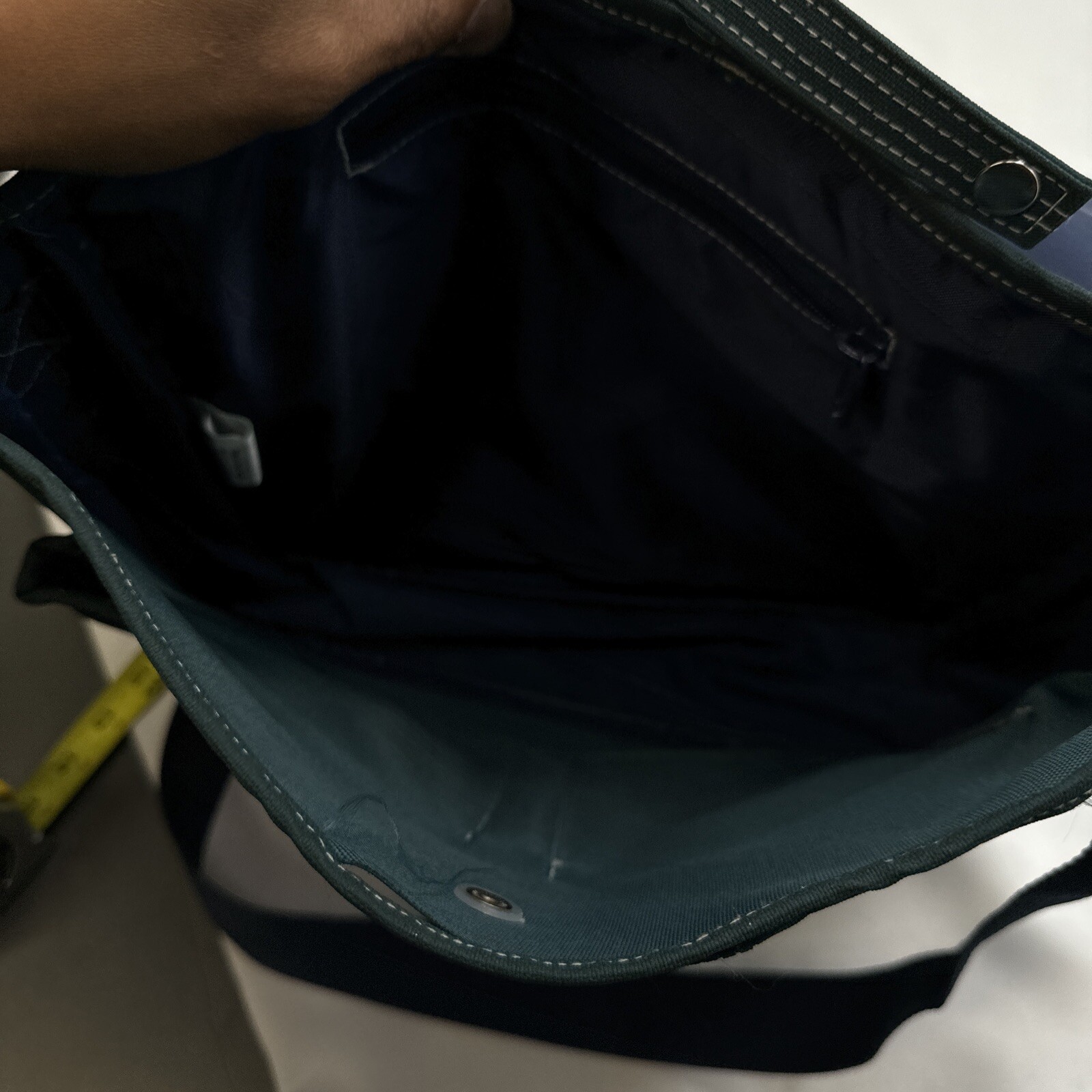 Adidas Messenger Bag Airliner Shoulder Retro PVC Vintage Blue Green Laptop