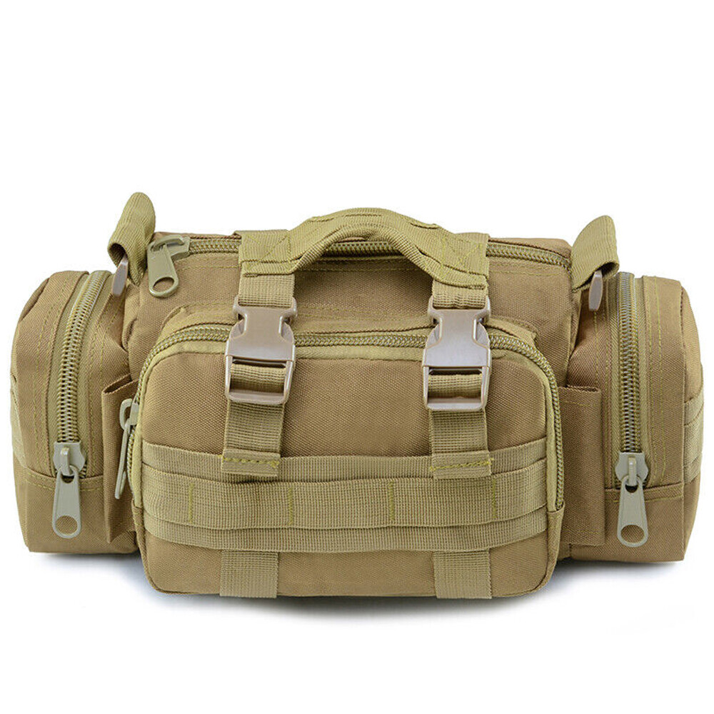 Outdoor Military Tactical Backpack Waist Pack Bag Molle Camping Hiking Pouch