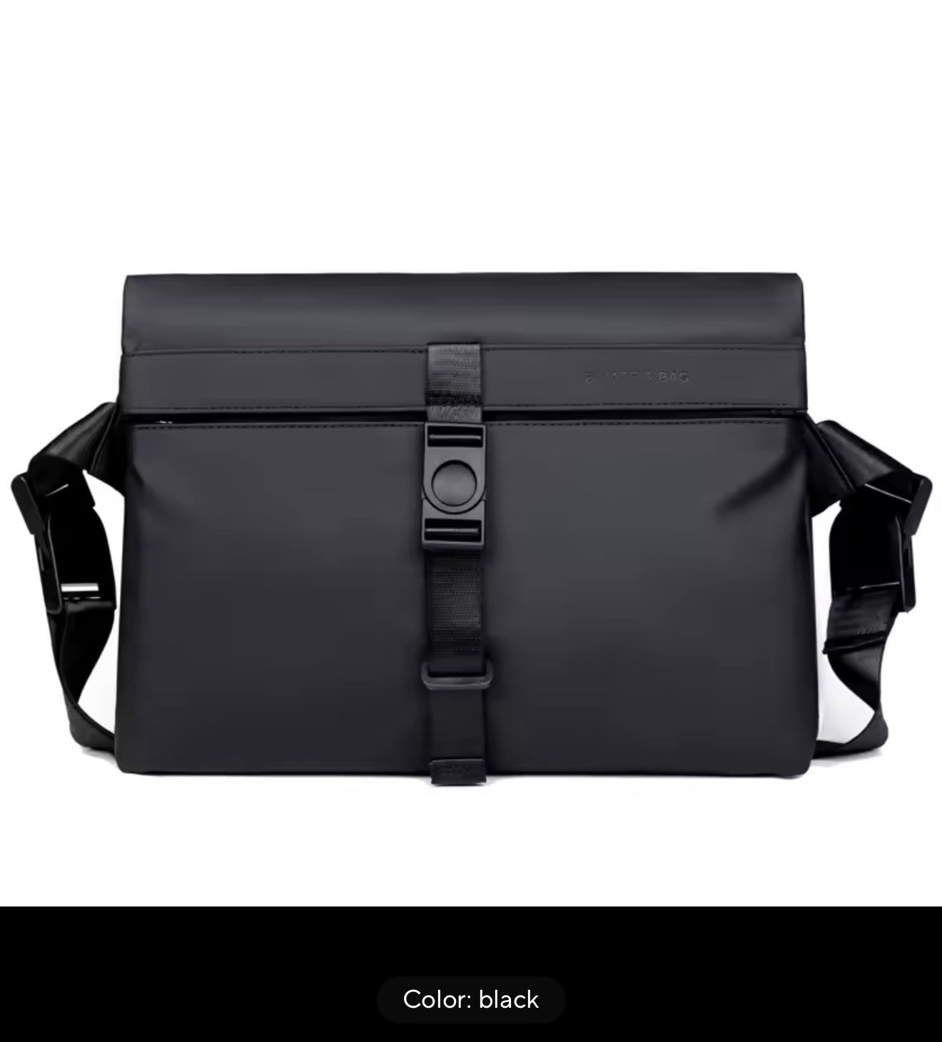 Retro Crossbody Large Capacity Men’s Briefcase Shoulder Bag Travel Backpack