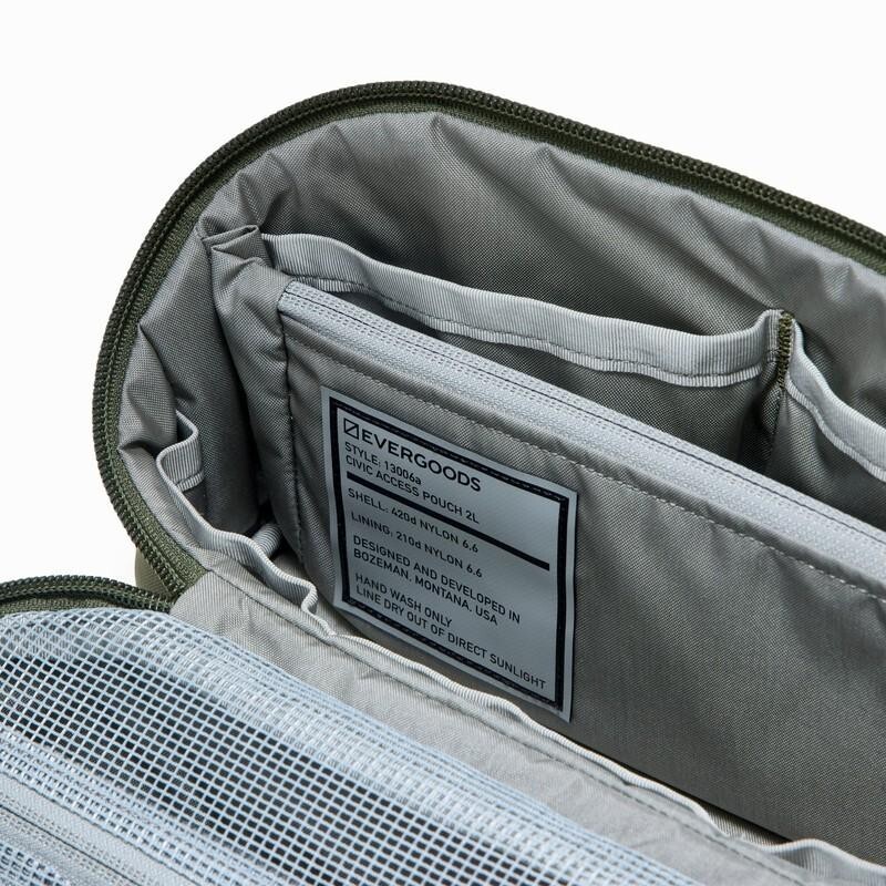 EVERGOODS CAP2 CIVIC ACCESS POUCH 2L 3colors Organizer pouch