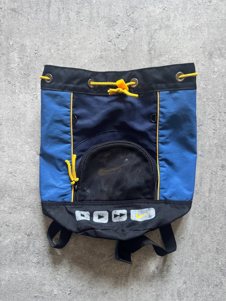 Vintage MINI Drawstring Rucksack Backpack Bag Nike Y2k 90s