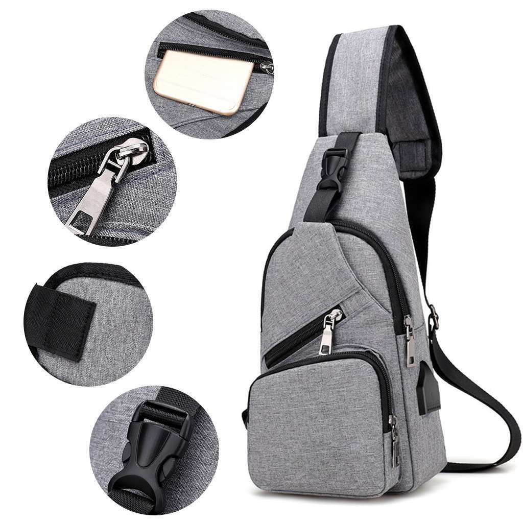 For Nintendo Switch Backpack Travel Bag Protective Carrying Case USB Charging