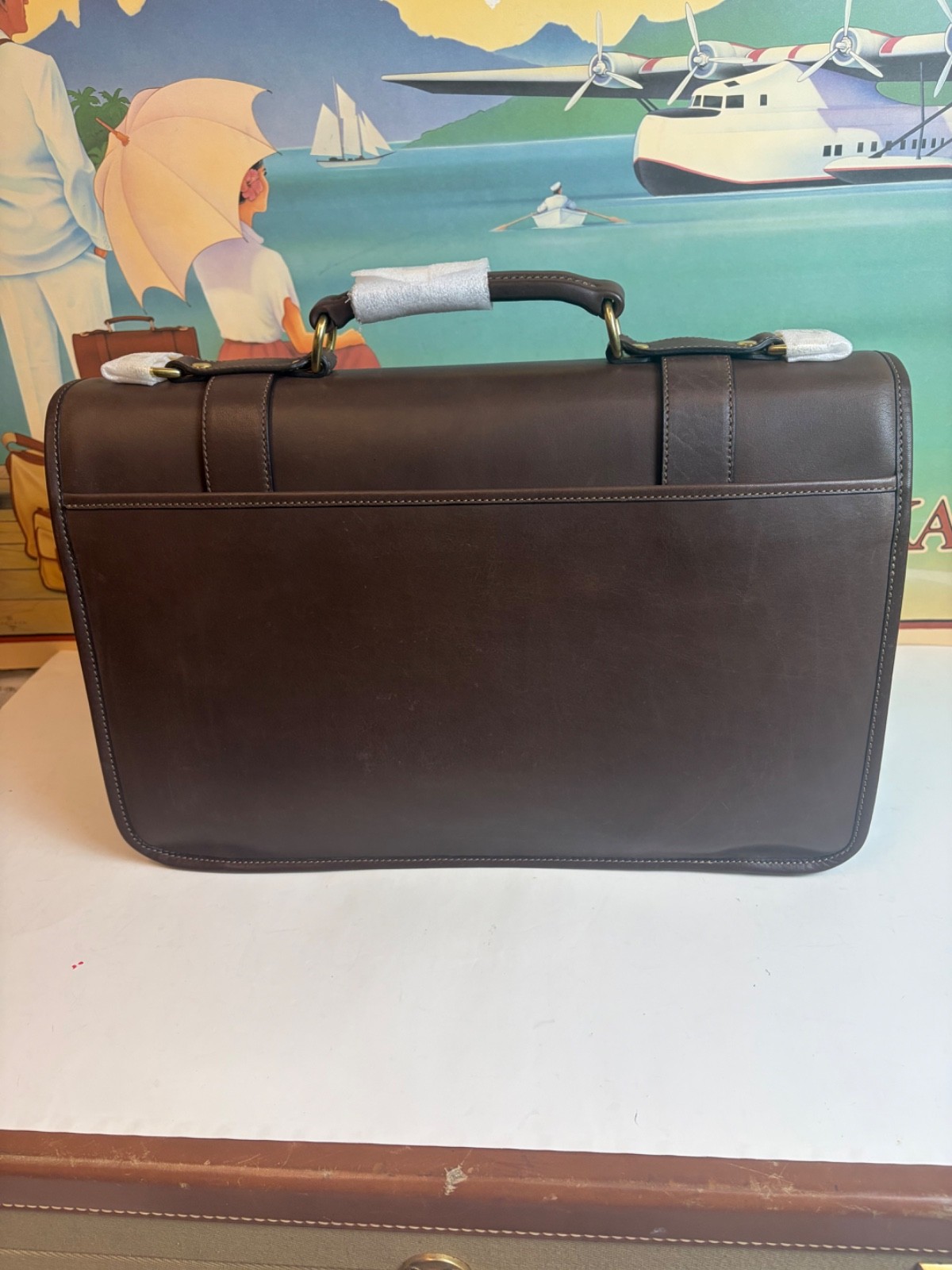 Ghurka Original Collection No.95 Counselor Bridle leather Briefcase-Business Bag