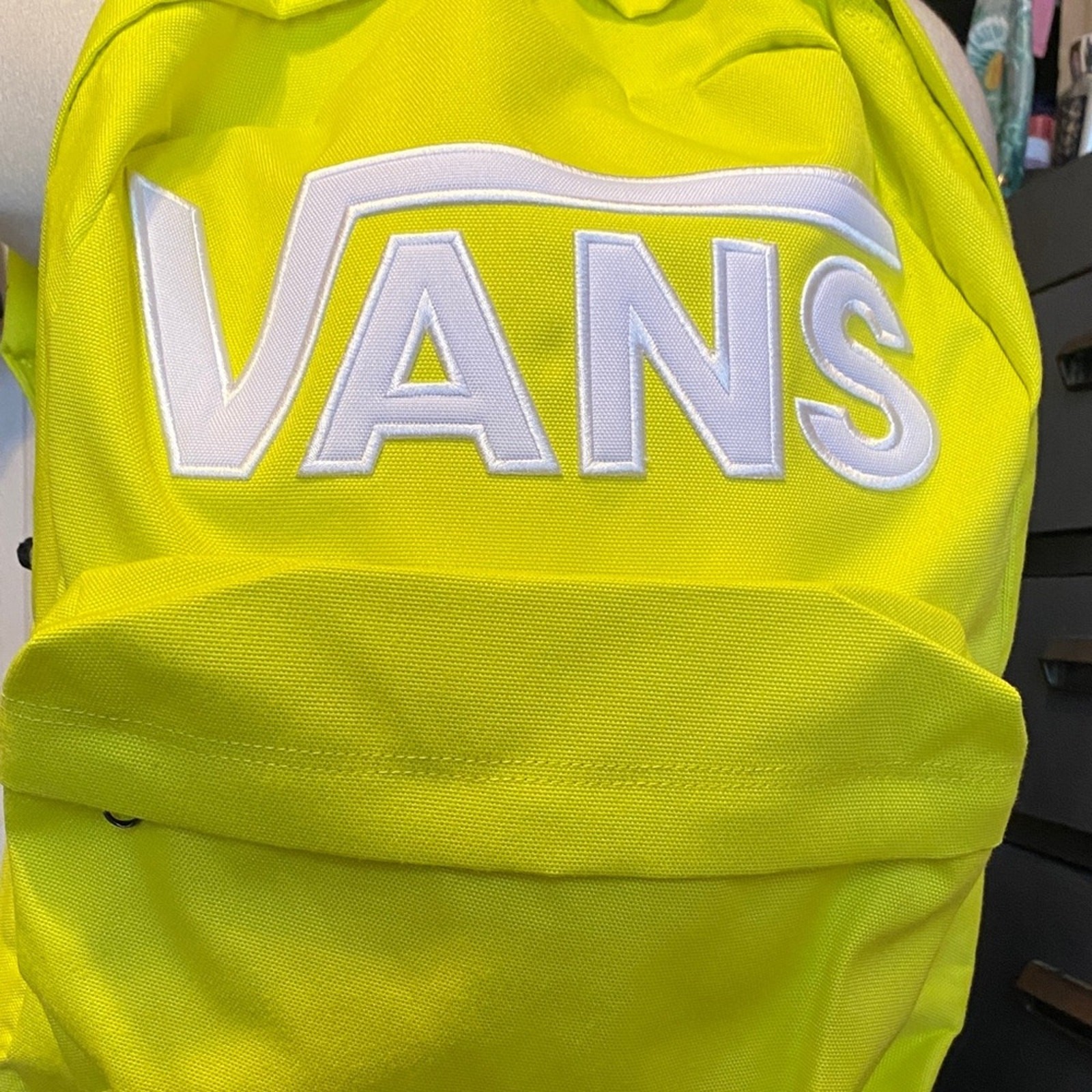 NWT, Vans OLD SKOOL III B Bright Yellow/Neon Green Backpack