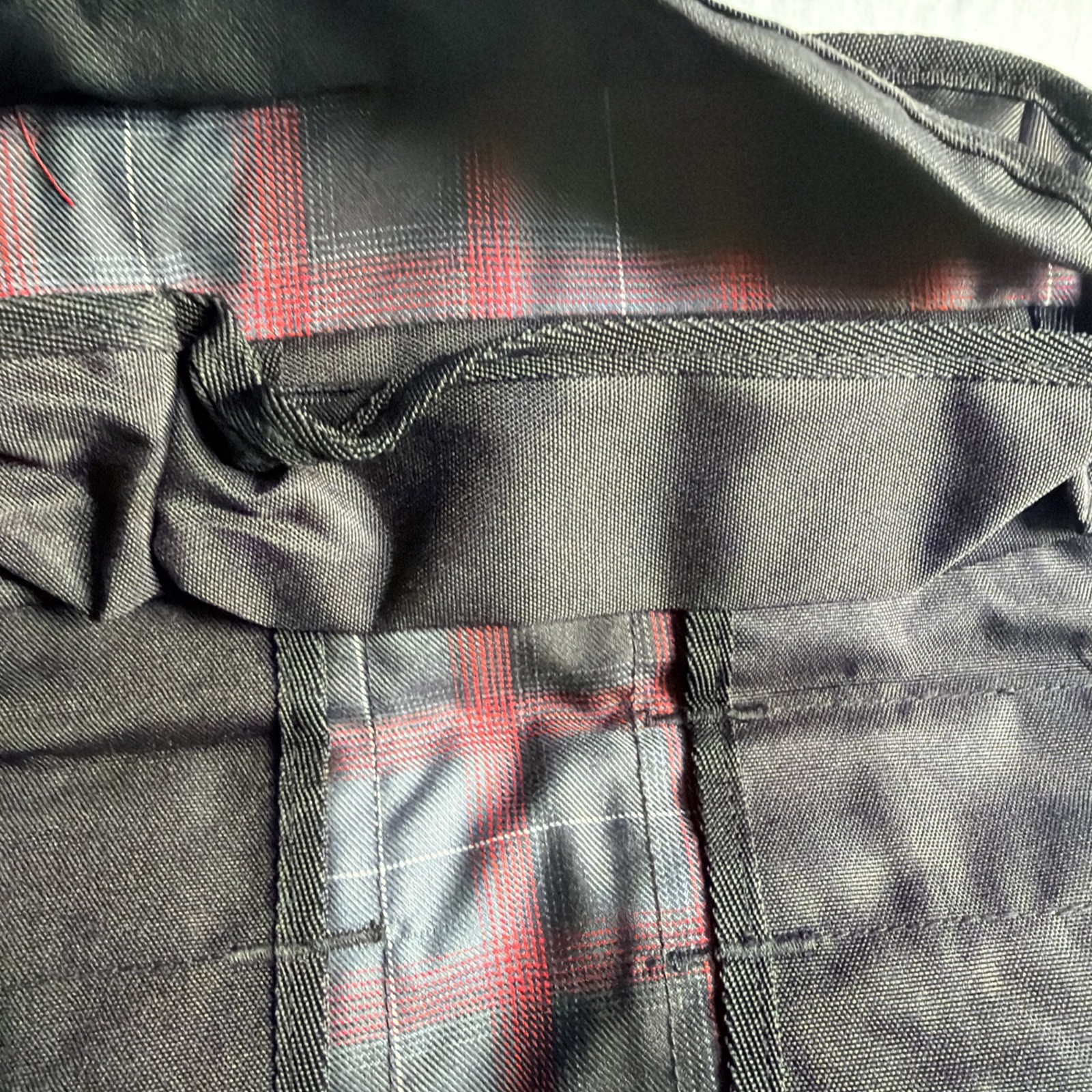 Dixxon Flannel Tool Bag New! Roll Up Plaid Tradition Of Rebellion Since 2013 NWT