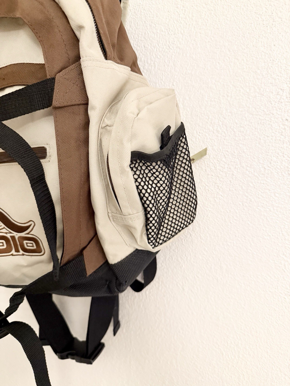 Vintage Adio Skateboarding Backpack Tan/Brown
