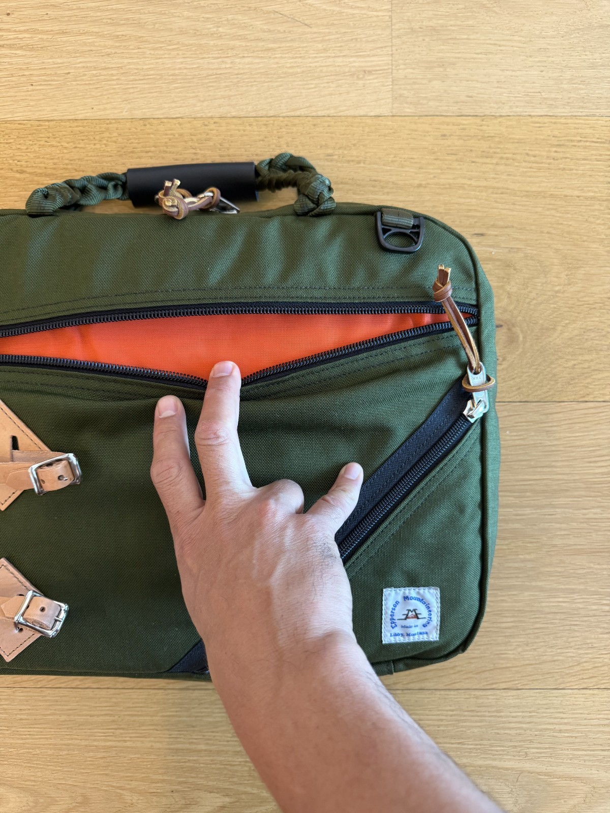 New Epperson Mountaineering Ballistics Briefcase Olive Made In USA