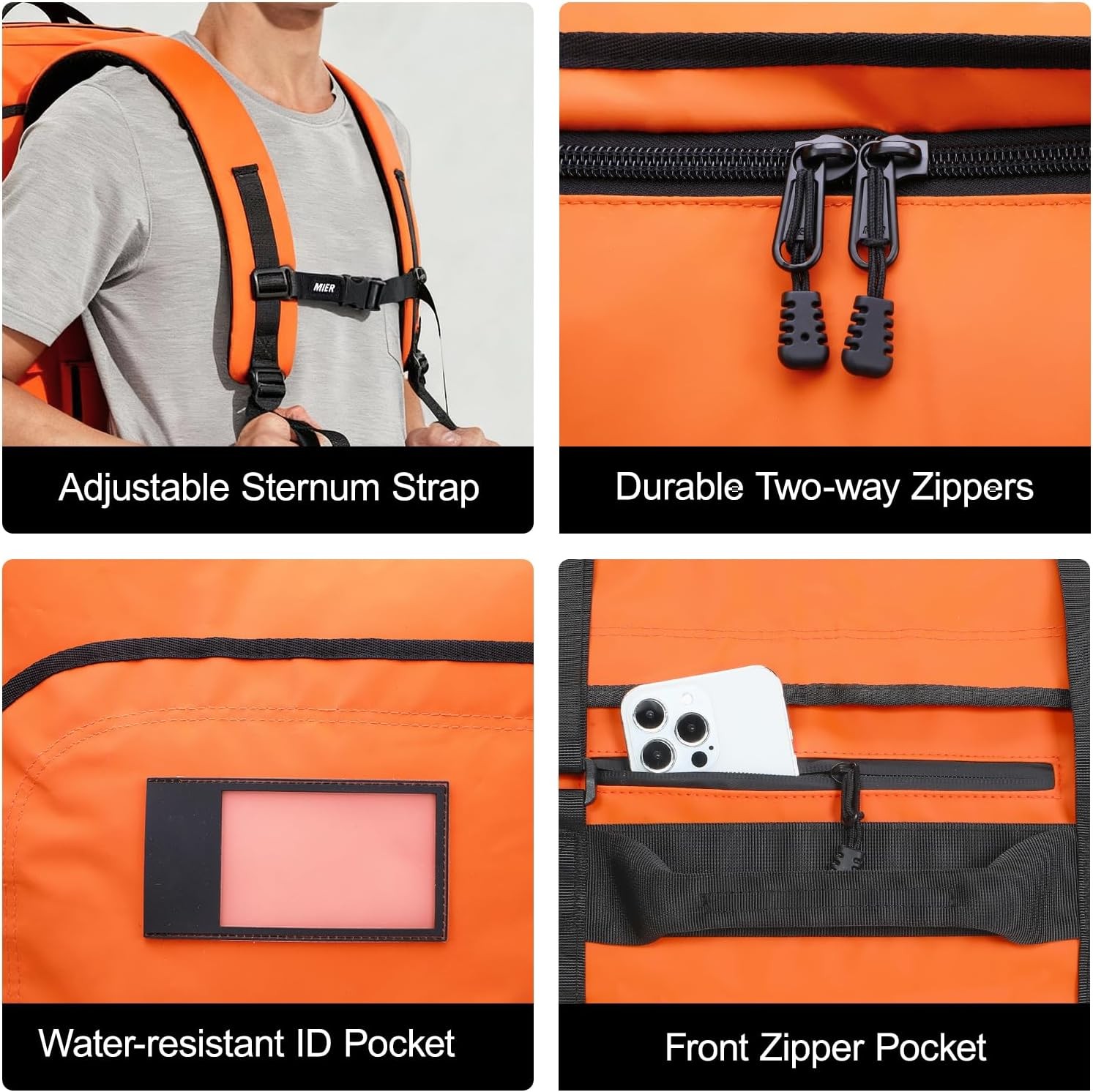 40L/60L/90L Water Resistant Backpack Duffel, Heavy Duty Duffle Bags | Heavy-Duty
