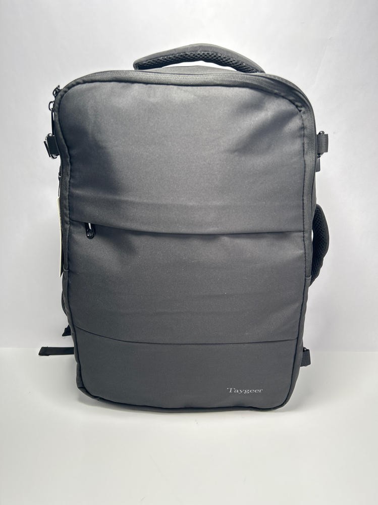 Taygeer Travel Laptop Backpack 35L Airline Approved USB Port 15.6in Black Carry