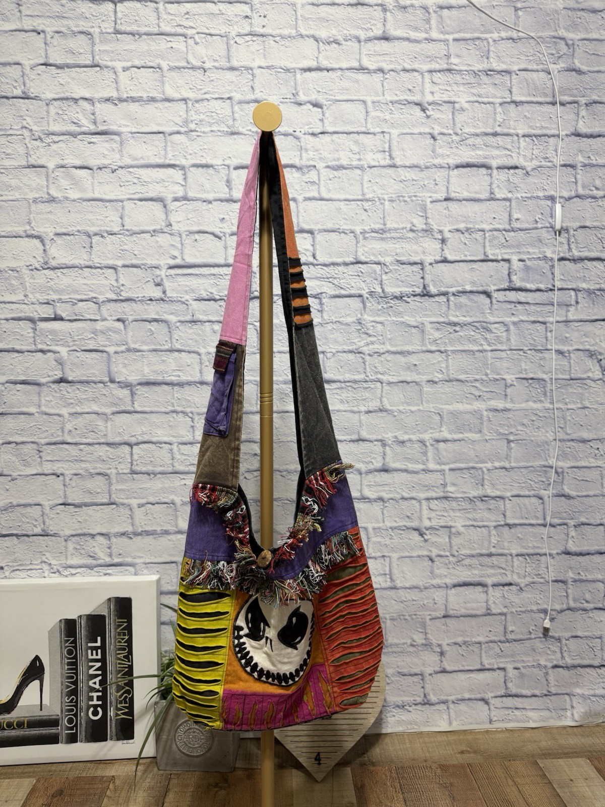 Jack Skellington TOTE The Nightmare Before Christmas BEAUTIFUL VINTAGE