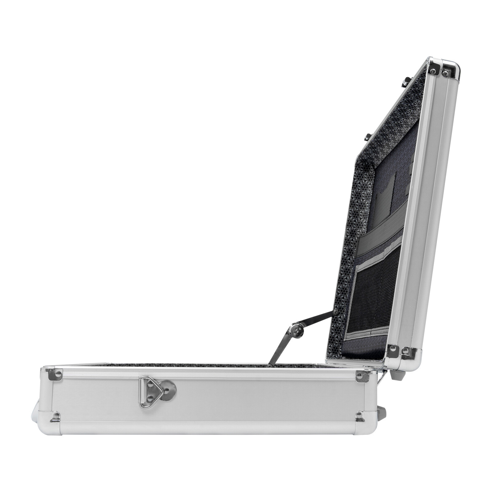 Aluminum Hard Case Big Capacity With Combination Lock Briefcase With Pocket