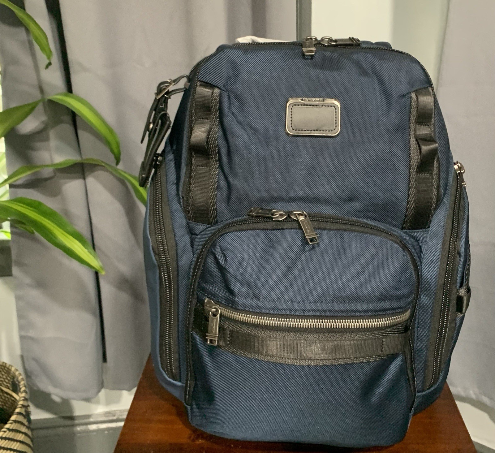 TUMI ALPHA BRAVO SEARCH Backpack Nylon Navy 232789 $650