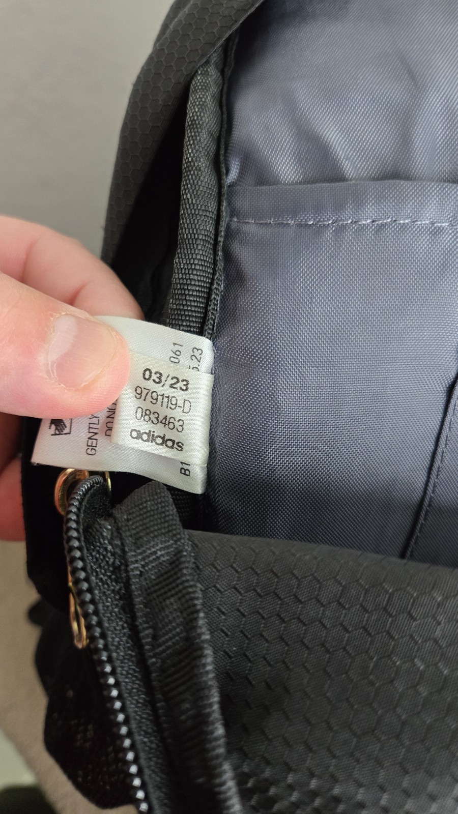 Adidas Prime 6 Black And Gold Backpack 979119-D