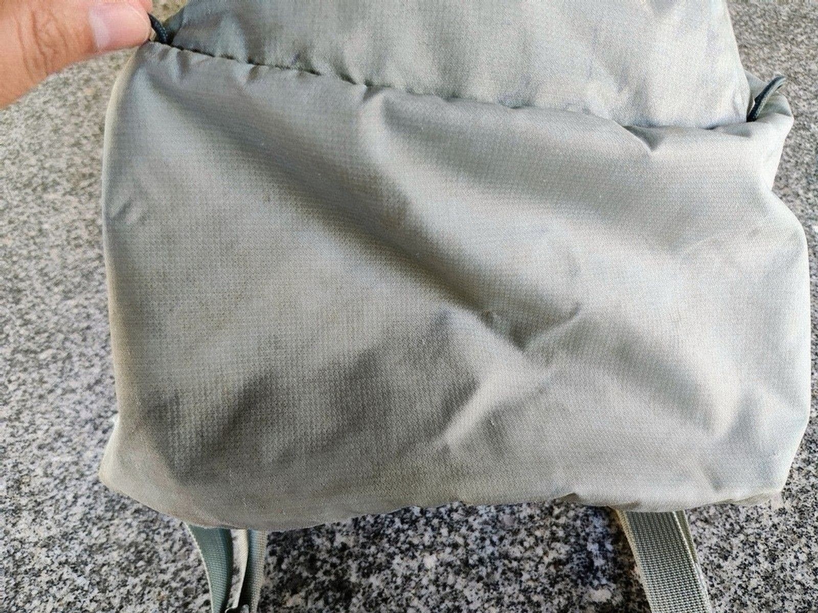 Arc’Teryx Index 15 Gray Nylon Shell Lightweight Packable Backpack Bag
