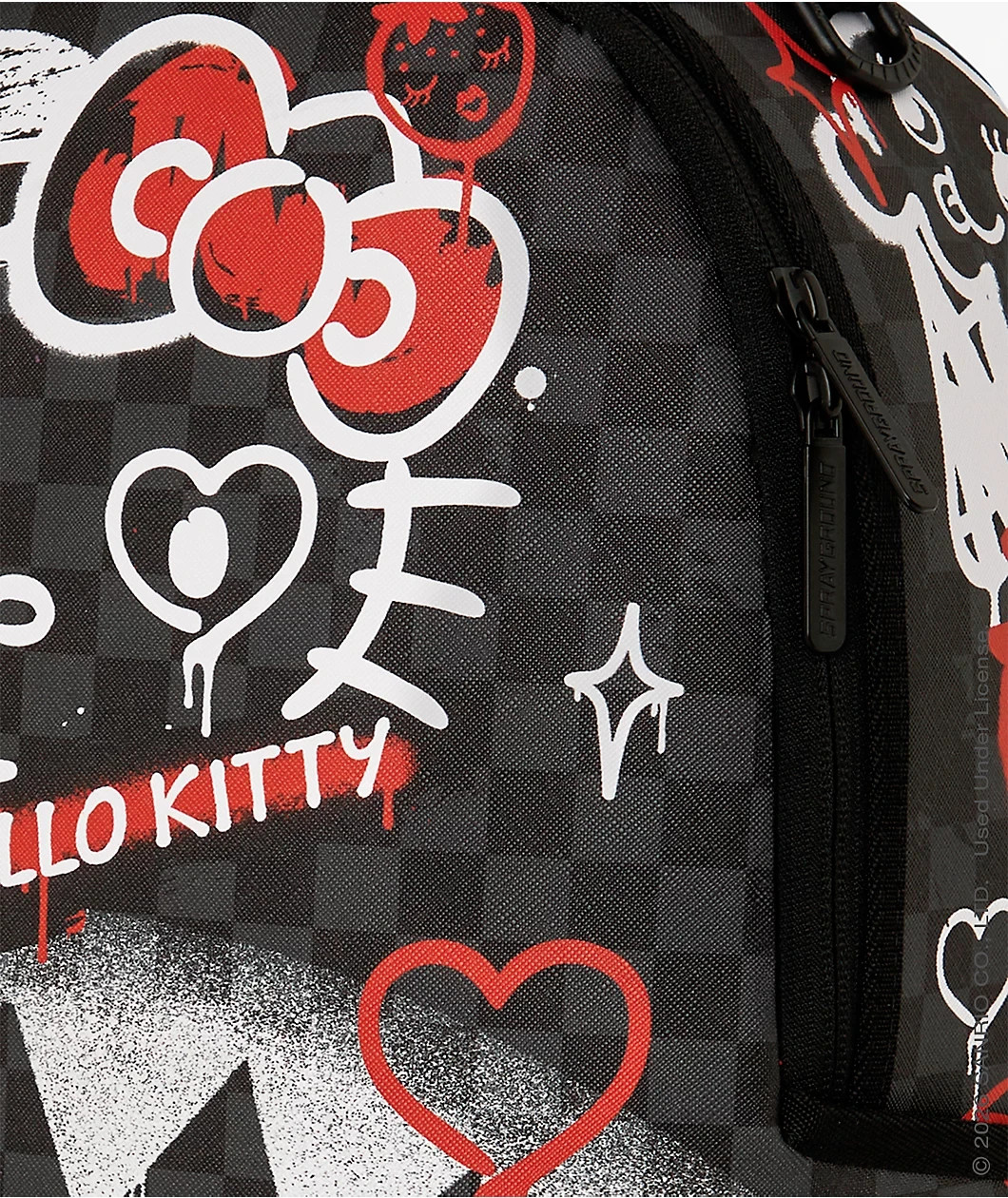 Sprayground x Hello Kitty Punk Shark Brand New Large School Backpack 9714