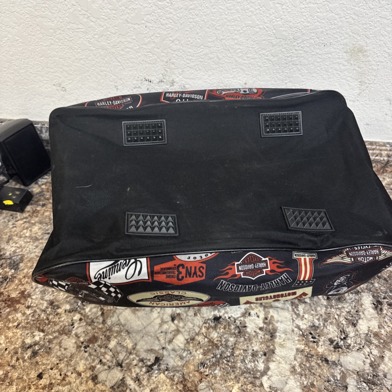 Harley-Davidson Logo All-over Print Sport Lightweight Duffel Gym Bag (20x9x10)