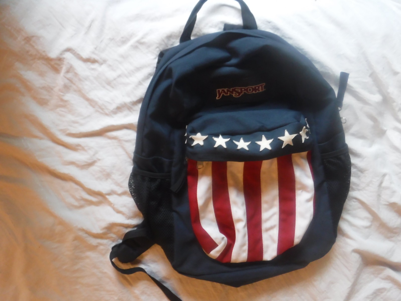 Jansport american Front Pocket Backpack Pre Owned Forth Of July