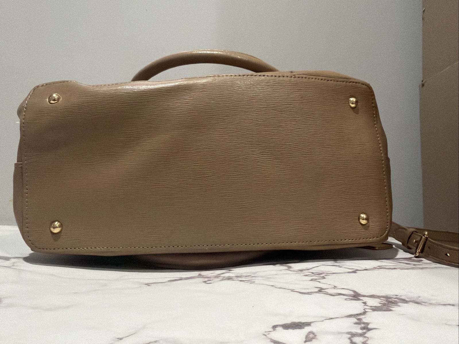 1987 RLL Ralph Lauren Leather Bag Crossbody 11 x 6 x 9 Vintage Pebble Satchel