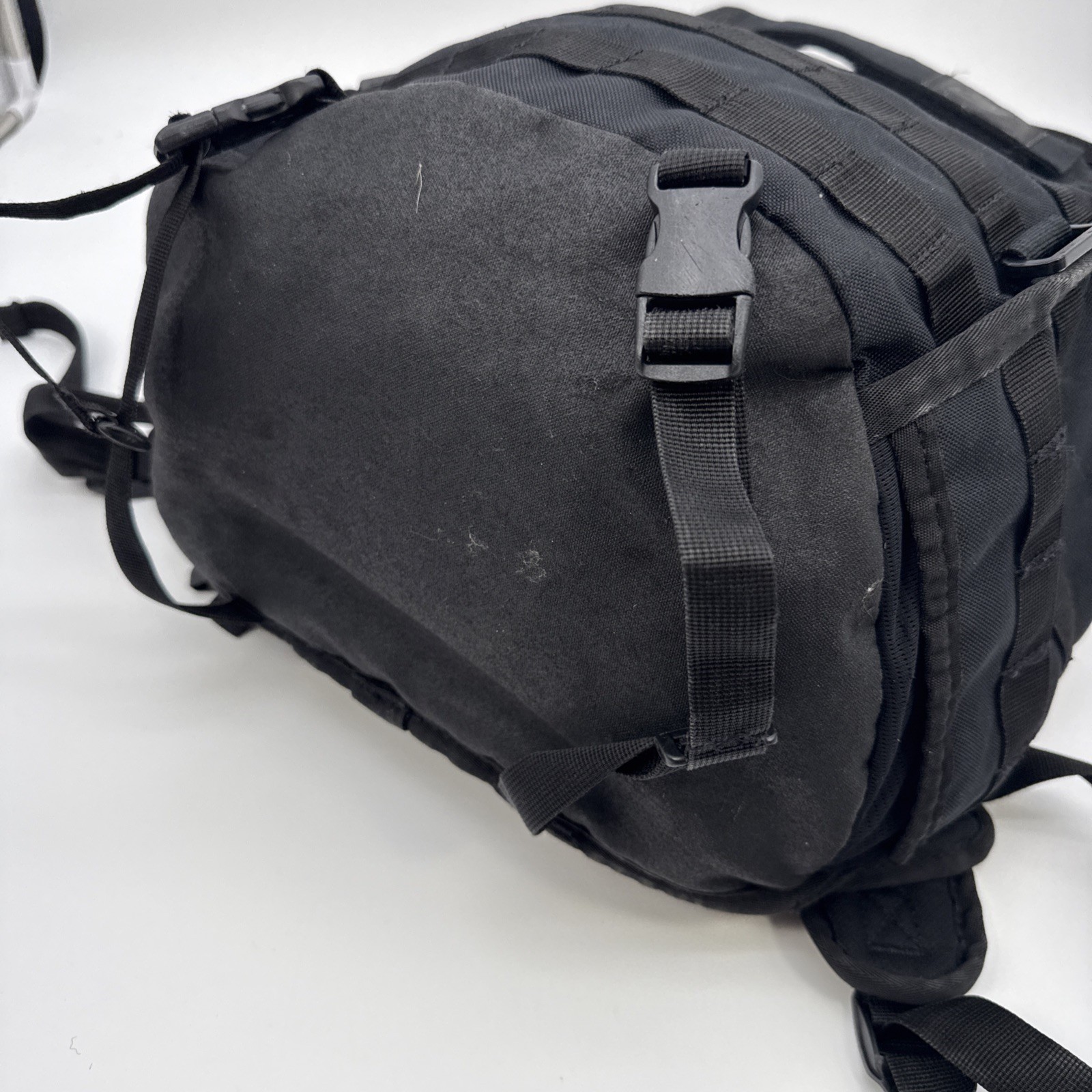Nike Sportswear RPM Backpack Black Molle Webbing Ruck Sack Book Bag Large