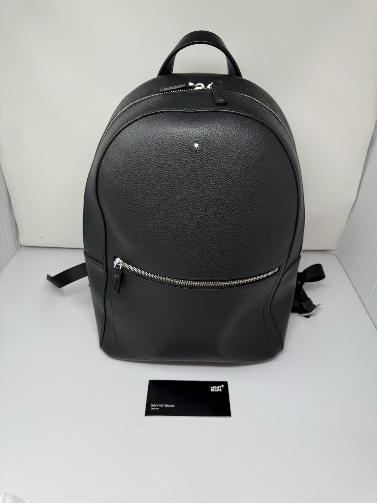 Rare Montblanc Meisterstück Soft Grain Leather Medium Backpack (Discontinued)