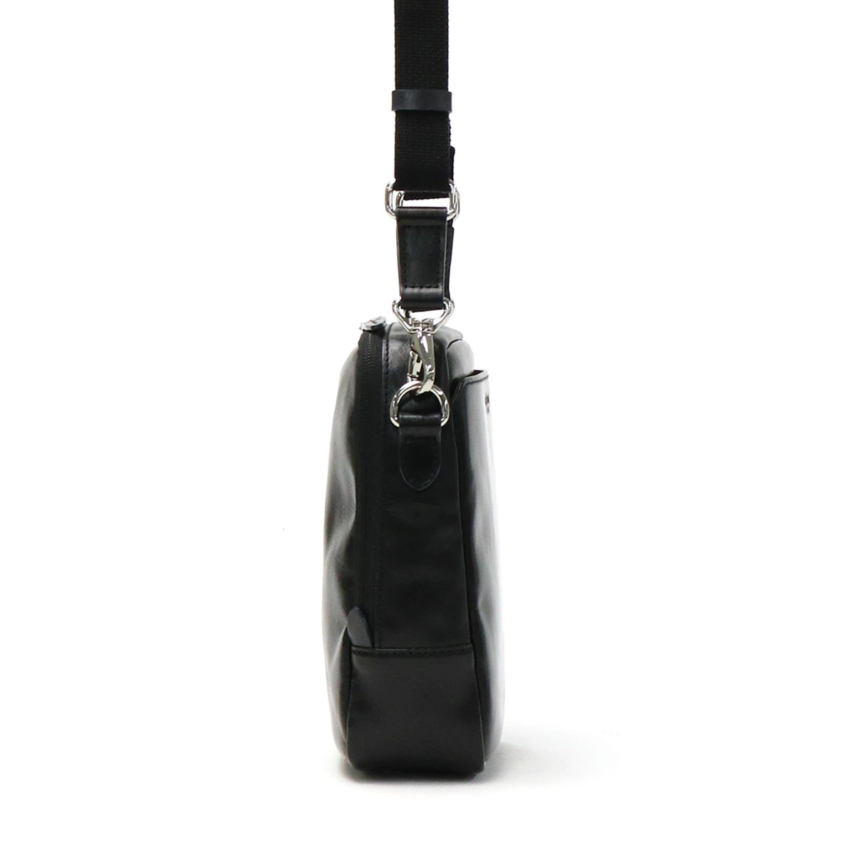 Ultima Tokyo Shoulder Bag, Libero Leather Bag 2-Way Shoulder Black or Brown