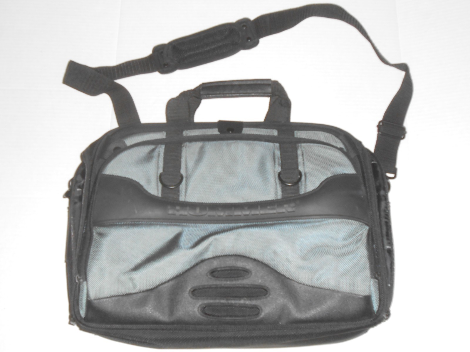 HUMMER Corporate Messenger Laptop Computer Briefcase Bag Y2K RARE!