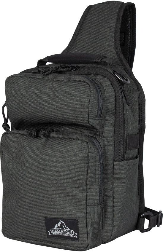 Red Rock Outdoor Gear Urban Rover Sling Black Quick-Release Buckle Polyester